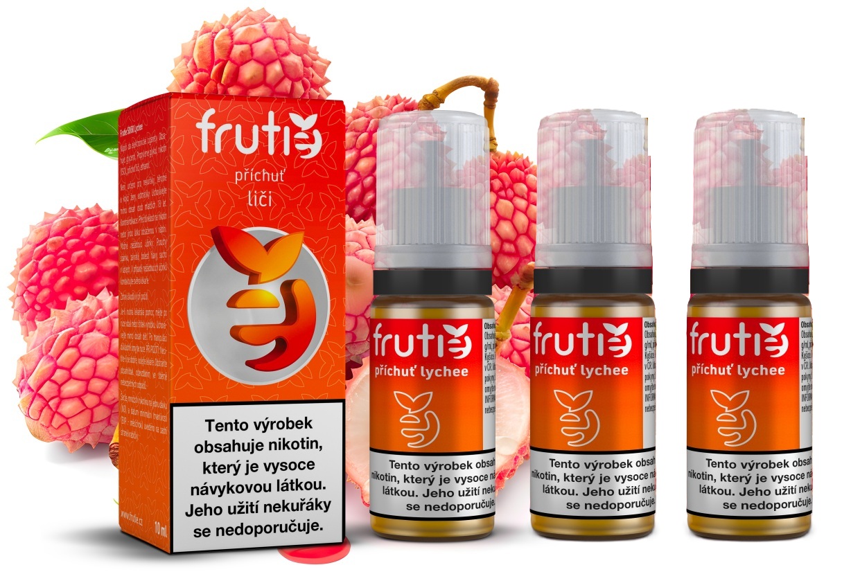 E-liquid Frutie 50/50 - Liči (Lychee) 3x10ml – 6mg
