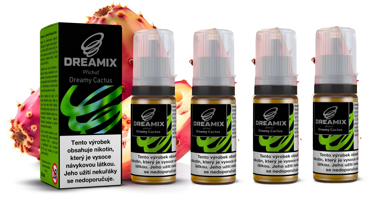 E-liquid Dreamix - Kaktus (Dreamy Cactus) 4x10ml – 3mg