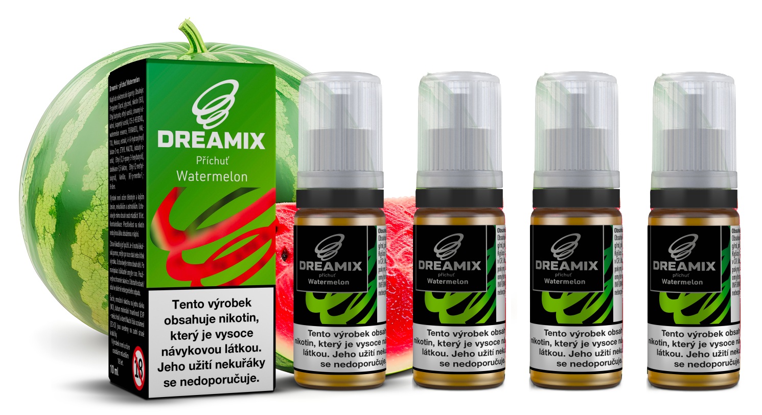 E-liquid Dreamix - Vodní meloun (Watermelon) 4x10ml – 18mg