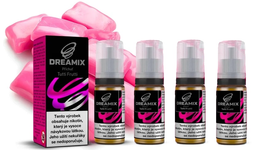 E-liquid Dreamix - Tutti Frutti 4x10ml – 18mg