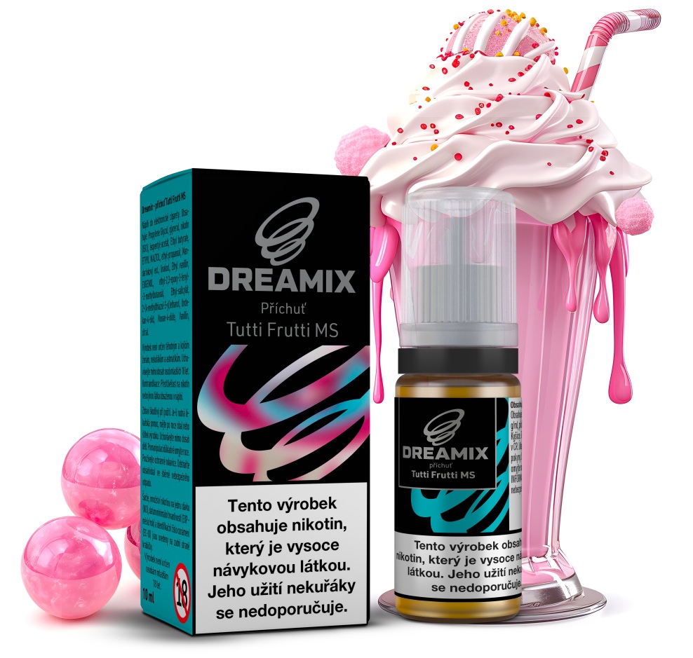 E-liquid Dreamix - Tutti Frutti MS 10ml – 18mg