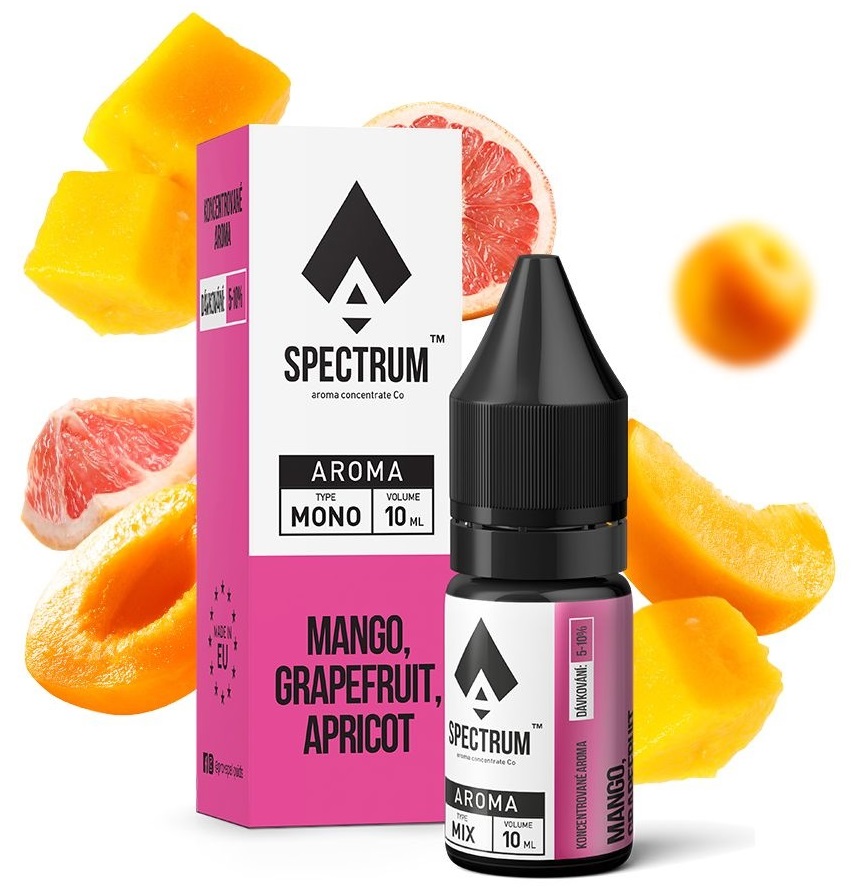 Příchuť ProVape Spectrum - Mango, Grapefruit, Apricot (Mango, grapefruit a meruňka) 10ml