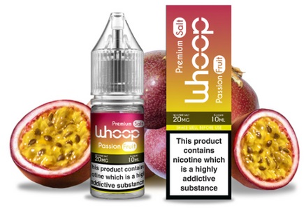E-liquid WHOOP Salt - Passion Fruit (Marakuja) 10ml 20mg