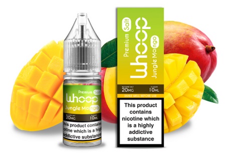 E-liquid WHOOP Salt - Jungle Mango (Sladké mango) 10ml 20mg
