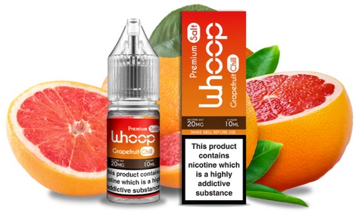 E-liquid WHOOP Salt - Grapefruit Chill (Svěží grepfruit) 10ml 20mg