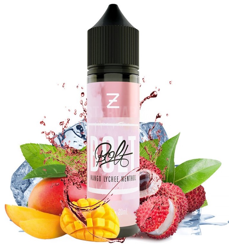 Příchuť Zeus Juice BOLT S&V - Mango Lychee Menthol (Chladivé Mango a Liči) 10ml