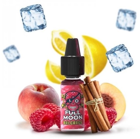 Příchuť Full Moon Pirates - Baleares (Svěží citron, skořice, malina a broskev) 10ml