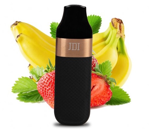 Jednorázová e-cigareta JDI Romio March - Strawberry Banana (Jahoda a Banán) 20mg