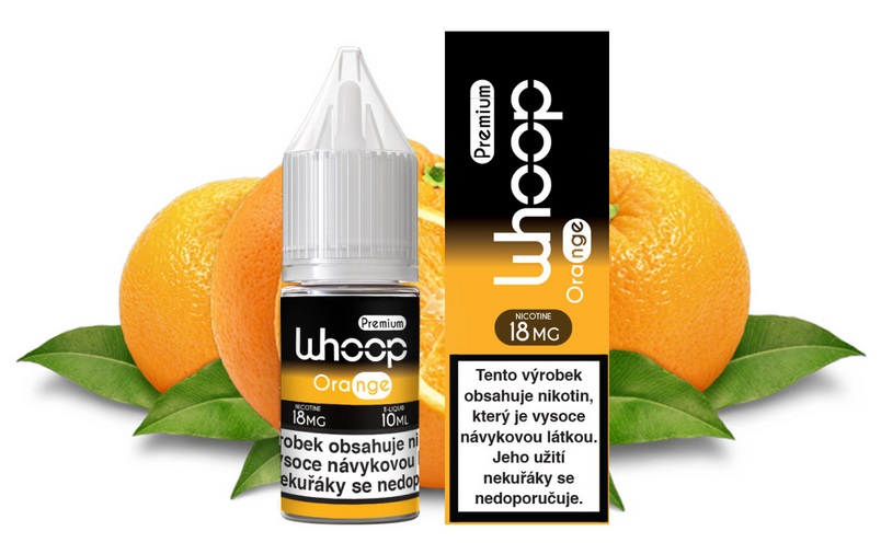 E-liquid WHOOP - Orange (Pomeranč) 10ml – 0mg