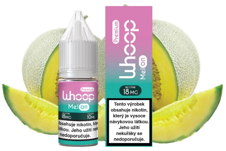 E-liquid WHOOP - Melon (Žlutý meloun) 10ml – 6mg