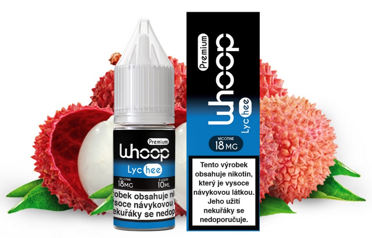 E-liquid WHOOP - Lychee (Liči) 10ml – 18mg