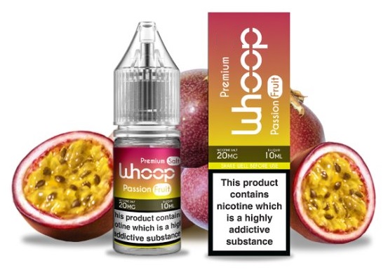 E-liquid WHOOP - Passion Fruit (Marakuja) 10ml – 0mg