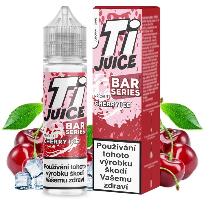 Příchuť Ti Juice Bar Series Shake and Vape - Cherry Ice (Ledová třešeň) 10ml