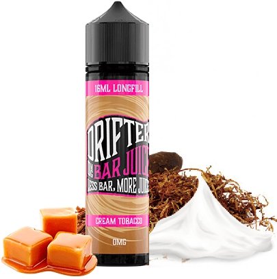 Příchuť Drifter Bar Juice Shake & Vape - Cream Tobacco (Krémový tabák) 16ml