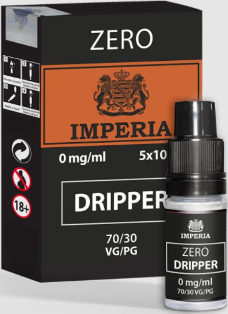 Chemická směs IMPERIA ZERO DRIPPER (PG30/VG70) 5x10ml