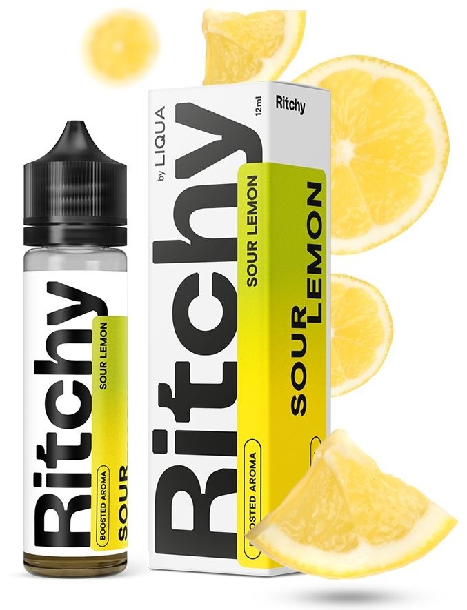 Příchuť Liqua Ritchy S&V - Sour Lemon (Nakyslý citron) 10ml