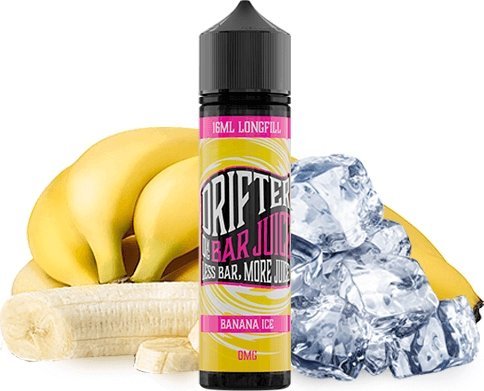 Příchuť Drifter Bar Juice Shake & Vape - Banana Ice (Ledový banán) 16ml