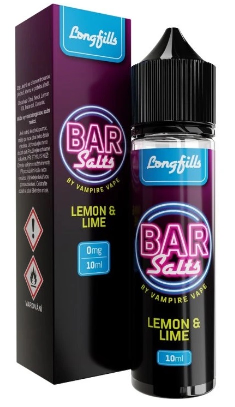 Příchuť Bar Salts by Vampire Vape - Lemon Lime (Citron a Limetka) 10ml