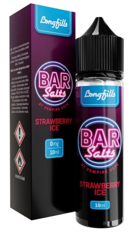 Příchuť Bar Salts by Vampire Vape - Strawberry Ice (Ledová jahoda) 10ml