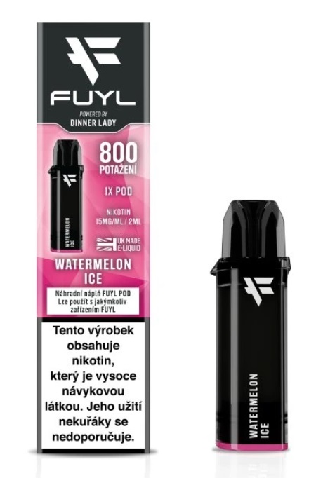 Dinner Lady FUYL POD náplň - Watermelon Ice (Ledový vodní meloun) 15mg