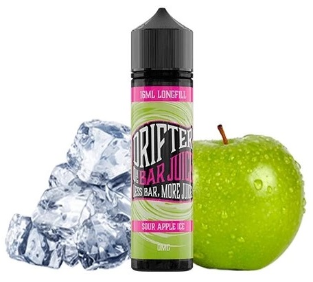 Příchuť Drifter Bar Juice Shake & Vape - Sour Apple Ice (Ledové kyselé jablko) 16ml