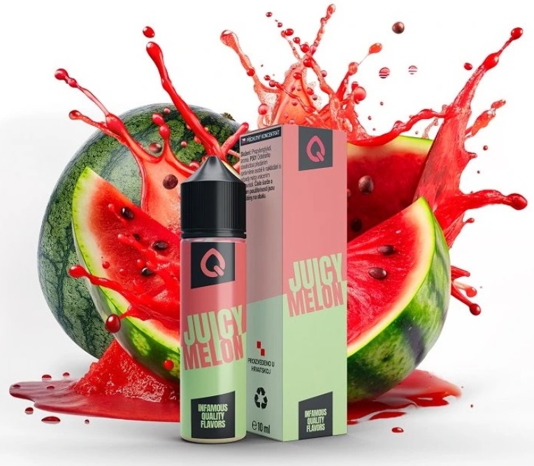Příchuť Infamous Liqonic SaV - Juicy Melon (Šťavnatý meloun) 10ml