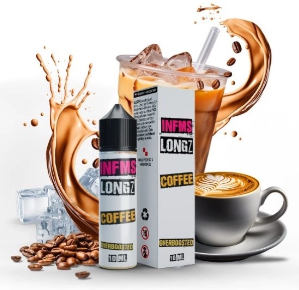 Příchuť Infamous LongZ SaV - Coffee (Vychlazená ledová káva) 10ml