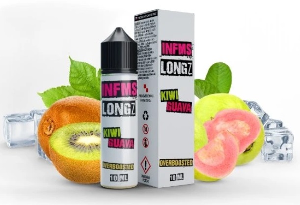 Příchuť Infamous LongZ SaV - Kiwi Guava (Mix Kiwi a Guavy) 10ml