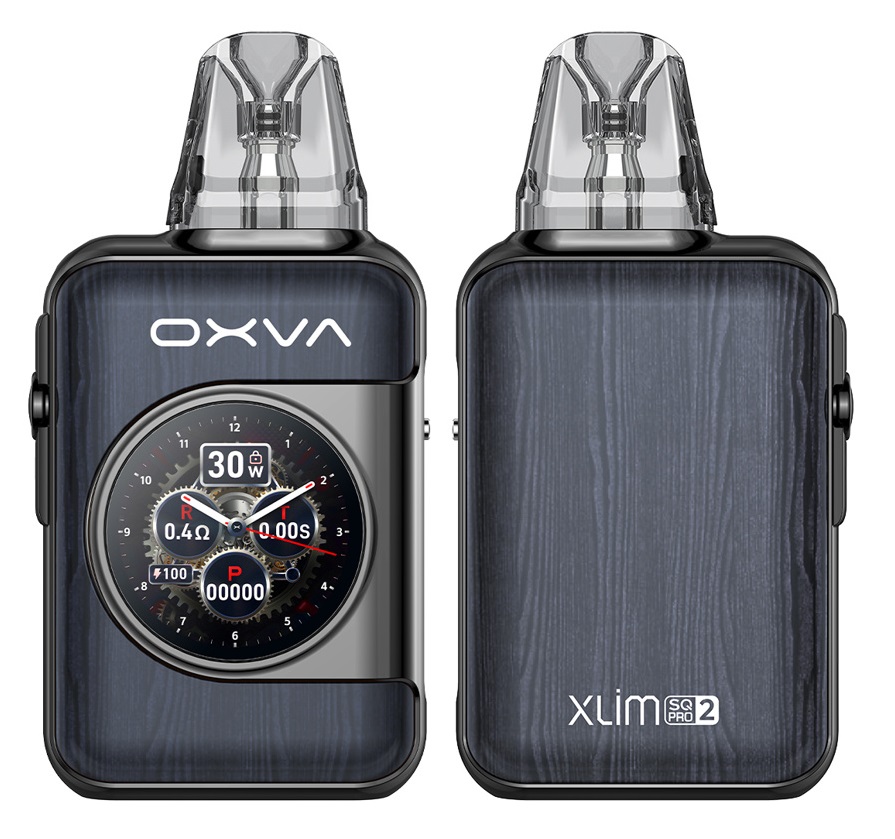 OXVA Xlim SQ Pro 2 elektronická cigareta 1600mAh Gunmetal Wood