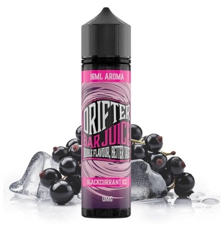 Příchuť Drifter Bar Juice Shake & Vape - Blackcurrant Ice (Ledový Černý Rybíz) 16ml