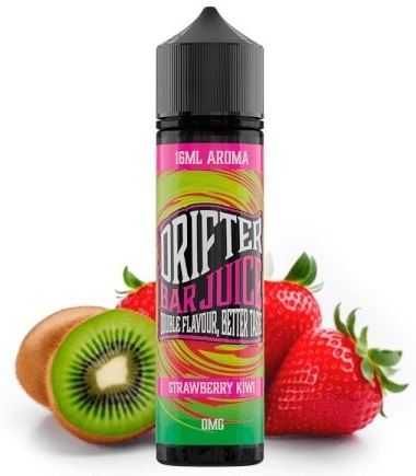 Příchuť Drifter Bar Juice Shake & Vape - Strawberry Kiwi (Jahoda a Kiwi) 16ml