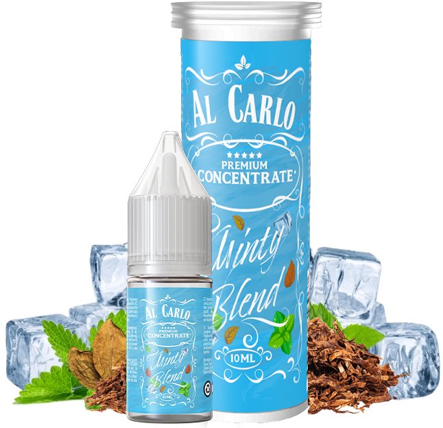 Příchuť Al Carlo - Minty Blend (Tabák a máta) 10ml
