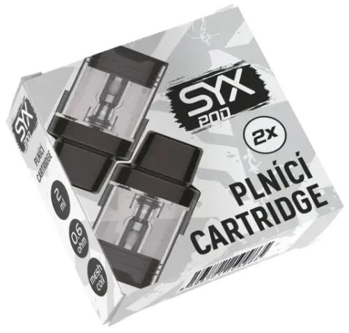 SYX POD náhradní prázdná cartridge 2ml 2ks