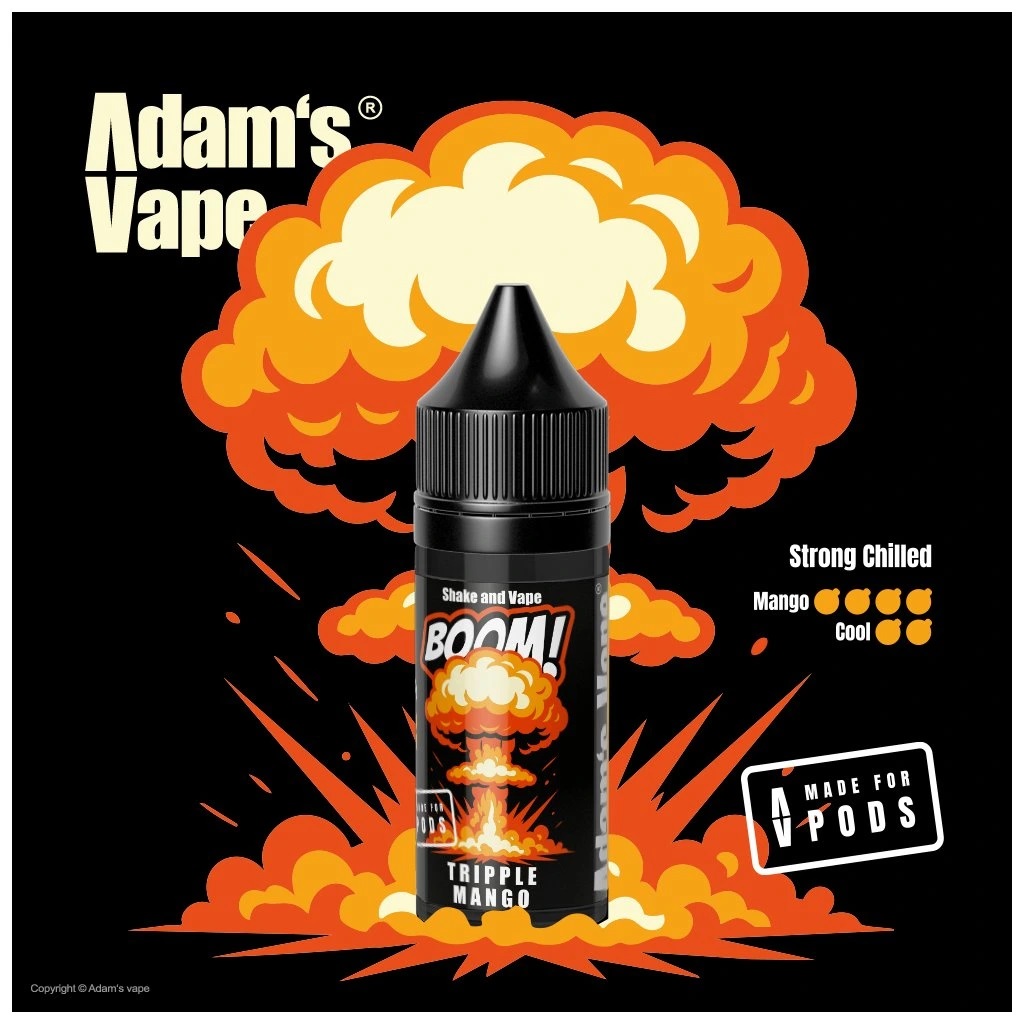 Příchuť Adams vape BOOM! Series - Tripple Mango (Trojitá porce manga) 5ml