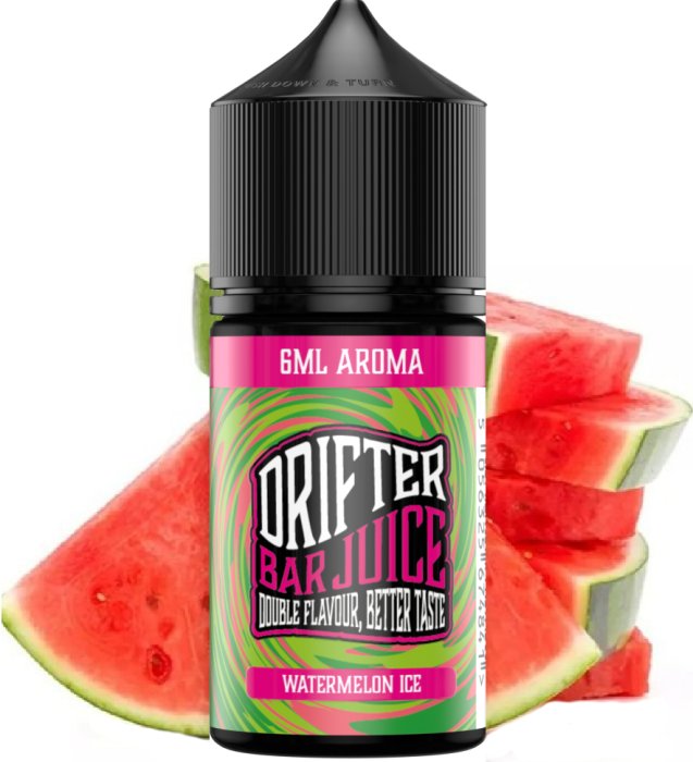 Příchuť Drifter Bar Juice Shake & Vape - Watermelon Ice (Ledový vodní meloun) 6ml