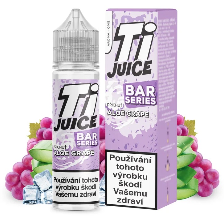 Příchuť Ti Juice Bar Series Shake and Vape - Aloe Grape (Aloe vera a hroznové víno) 10ml