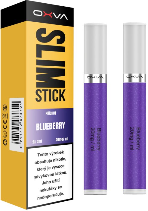 OXVA SLIMSTICK Pods cartridge - Blueberry (Šťavnaté Borůvky) 20mg 2Pack