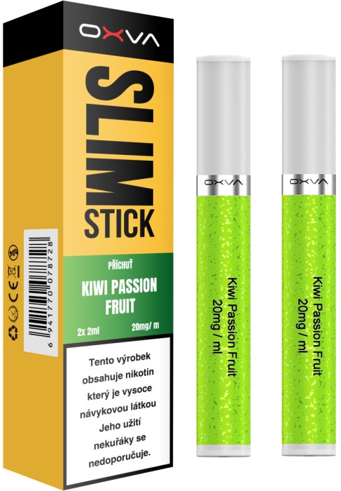 OXVA SLIMSTICK Pods cartridge - Kiwi Passion Fruit (Mix Kiwi a Marakuji) 20mg 2Pack