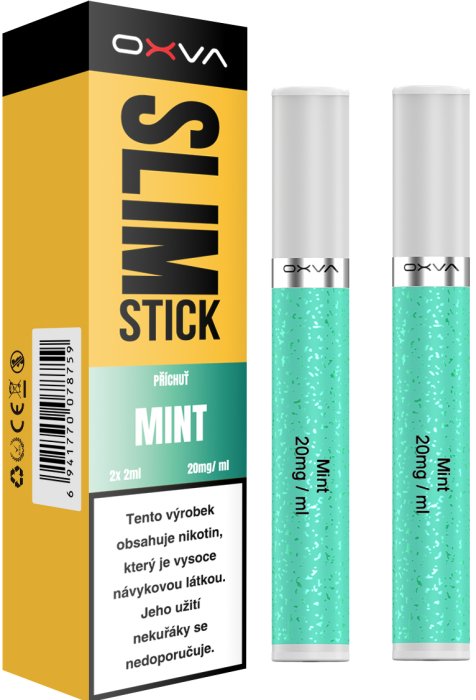 OXVA SLIMSTICK Pods cartridge - Mint (Chladivá máta) 20mg 2Pack