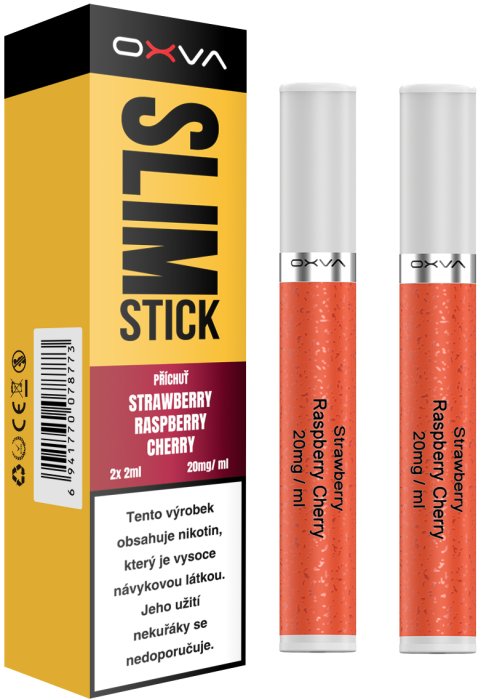 OXVA SLIMSTICK Pods cartridge - Strawberry Raspberry Cherry (Mix Jahody, Maliny a Třešně) 20mg 2Pack