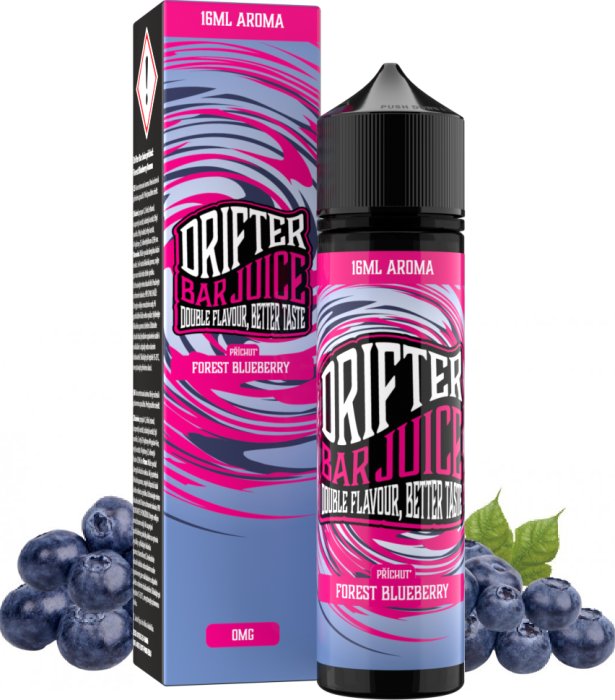 Příchuť Drifter Bar Juice Shake & Vape - Forest Blueberry (Sladká borůvka) 16ml