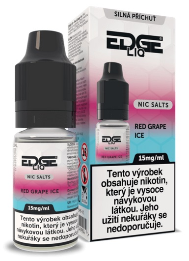 E-liquid EDGE Salt - Red Grape Ice (Ledové Červené Hrozny) 10ml 15mg