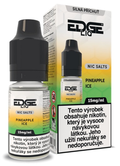 E-liquid EDGE Salt - Pineapple Ice (Ledový Ananas) 10ml 15mg