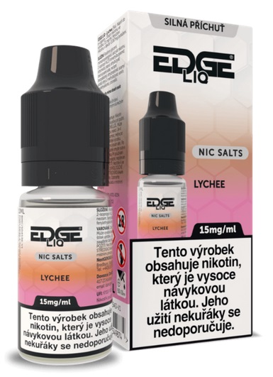 E-liquid EDGE Salt - Lychee Ice (Exotické ledové liči) 10ml 15mg
