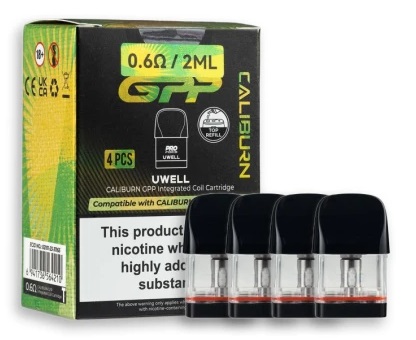 Uwell Caliburn GPP cartridge 2ml 0,6ohm 4Pack