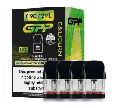 Uwell Caliburn GPP cartridge 2ml 0,9ohm 4Pack