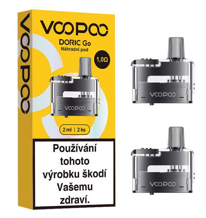 VOOPOO Doric Go cartridge 1ohm 2ml 2ks