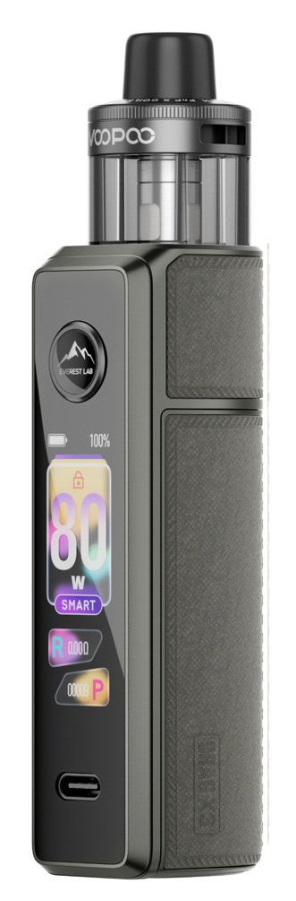 VooPoo Drag X3 Pod Kit 80W Gray Metal