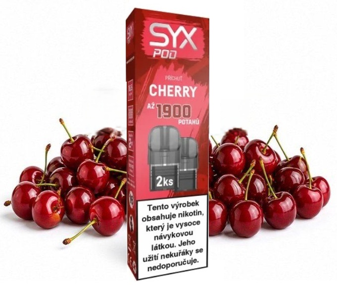 SYX POD cartridge 2Pack - Cherry (Třešeň) 16,5mg