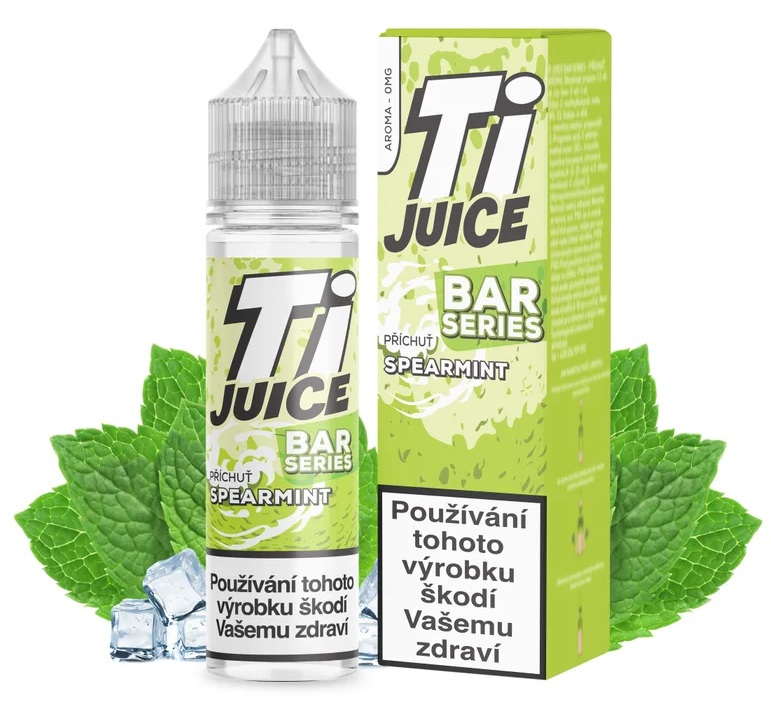 Příchuť Ti Juice Bar Series Shake and Vape - Spearmint (Svěží máta) 10ml